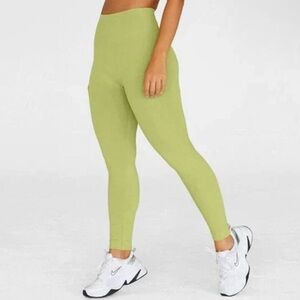SET ACTIVE Sculpt Seamless Lime Green Leggings